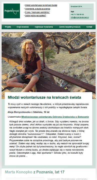 Zapoznaj się z poprzednimi Newsletterami Zapoznaj się z poprzednimi Newsletterami